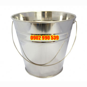 Xô đá inox không nắp