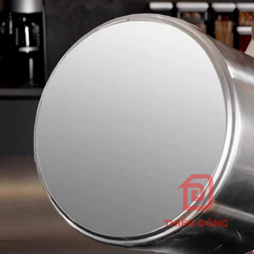 Xô Inox 304 Kích Thước 30x30cm (21 Lít) Cao Cấp, Có Nắp Đậy
