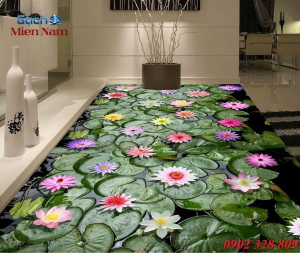 xu hướng trang trí nhà với gạch 3d