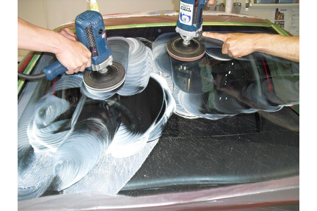 Xử lý kính lái bị trầy, xước