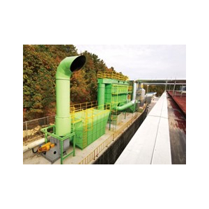 Xuất khẩu hệ thống xử lý mùi cho nhà máy sản xuất keo dán của Hàn Quốc