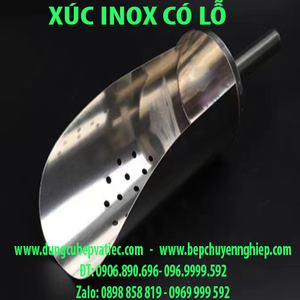 XÚC INOX CÓ LỖ - XẺNG XÚC INOX CÓ LỖ