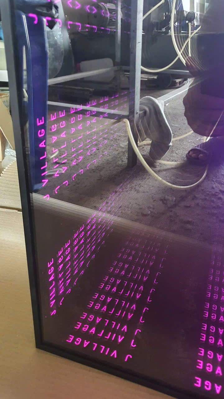 📍 XƯỞNG SẢN XUẤT LOGO GƯƠNG VÔ CỰC THEO YÊU CẦU TẠI HÀ NỘI TPHCM | CITYBUILDING 2025