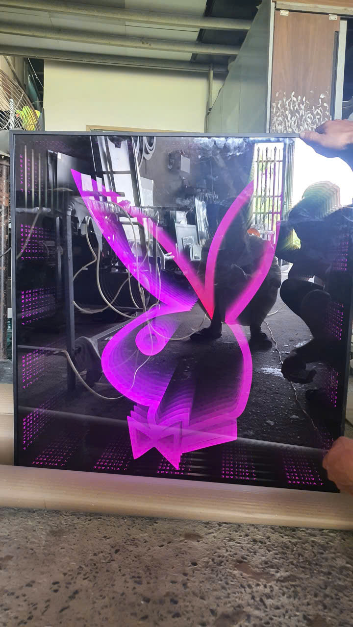 📍 XƯỞNG SẢN XUẤT LOGO GƯƠNG VÔ CỰC THEO YÊU CẦU TẠI HÀ NỘI TPHCM | CITYBUILDING 2025