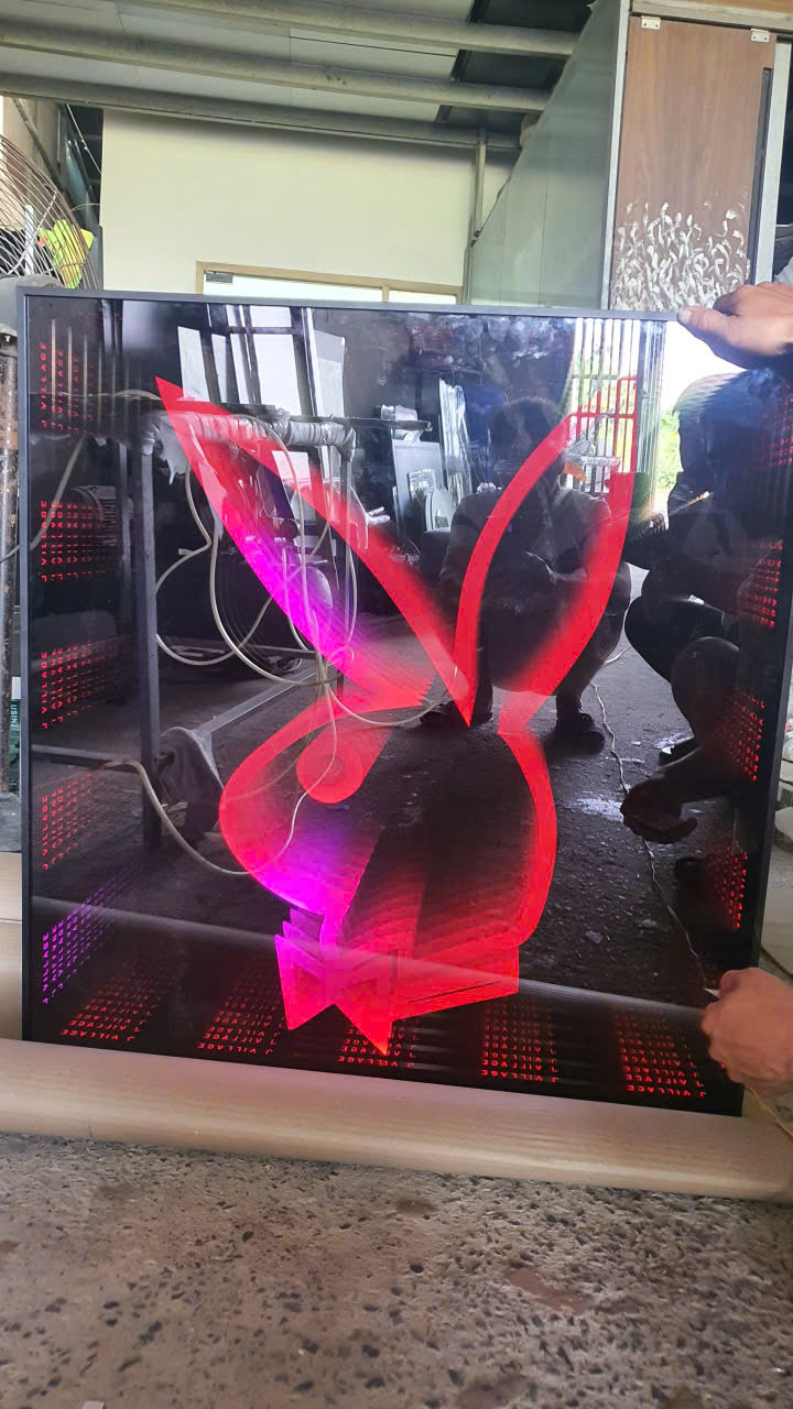 📍 XƯỞNG SẢN XUẤT LOGO GƯƠNG VÔ CỰC THEO YÊU CẦU TẠI HÀ NỘI TPHCM | CITYBUILDING 2025