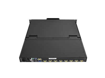 Single Rail 8 Port 18.5″ VGA LCD KVM Switch - XW1808