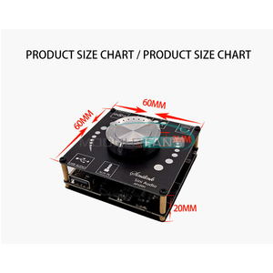 Bộ khuếch đại âm thanh XY-AP100H 100W+100W Dual TPA3116D2 Bluetooth 5.0 Stereo Audio Digital Power