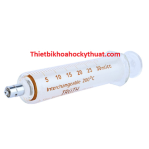 Xy lanh 30ml khóa kim loại ( Metal Luer Lock Tip), Bơm tiêm thủy tinh 30ml khóa kim loại ( Metal Luer Lock Tip)