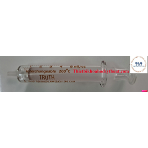 Xy lanh thuỷ tinh đầu trơn 5ml - Truth