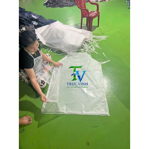 Yếm Nhựa PVC Mờ Thủy Sản – Chống Nước, Bền Bỉ | Trúc Vinh