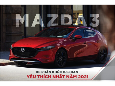 YẾU TỐ GIÚP MAZDA3 TRỞ THÀNH “XE CỦA NĂM 2021”
