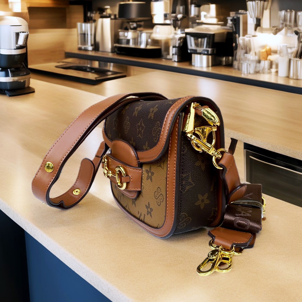 TÚI XÁCH NỮ HÀ HỒ YOUCAOFANG HORSEBIT 3298 CHÍNH HÃNG