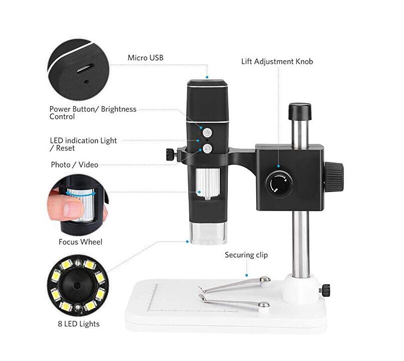 Kính hiển vi kỹ thuật số wifi cầm tay Z04