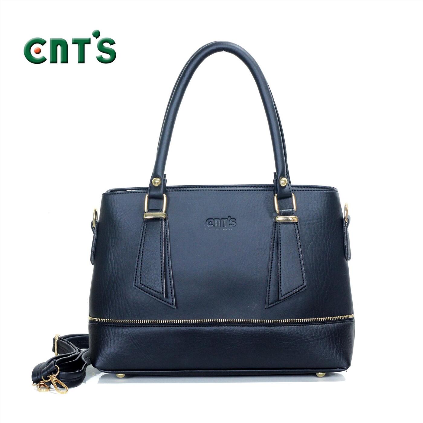 Túi xách nữ công sở thời trang CNT TX41 cao cấp Đen