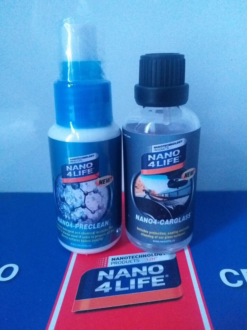 COMBO NANO Bảo vệ kính ô tô Ceramic 9H