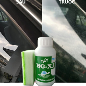 Dung dịch tẩy ố kính xe - HG X1 HARDWATER STAIN REMOVER for Car 250 ML