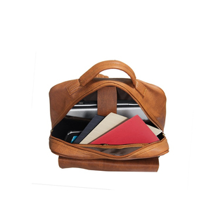 Balo đựng laptop unisex CNT BL62 thời trang - BÒ ĐẬM