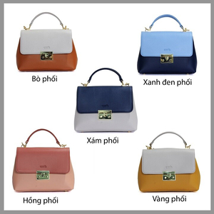 Túi đeo chéo CNT TĐX68 phối màu trẻ trung,thời trang BÒ PHỐI
