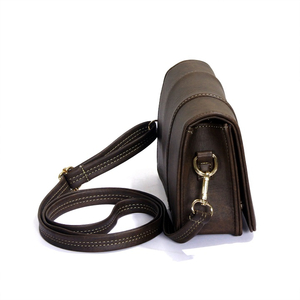 Túi đeo chéo CNT TĐX67 thời trang phong cách vintage NÂU