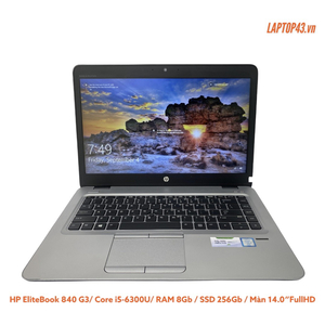 HP EliteBook 840 G3 | Core I5-6300U | Ram 8GB | SSD 256GB | HD Graphics 520 |14 inch FHD