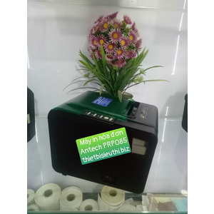 Máy in hóa đơn Antech PRP085USE cổng kết nối USB và LAN