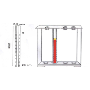 Pipette đo độ lắng máu Phương pháp Westergren