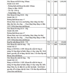 Máy Khoan Rút Lõi Bê Tông