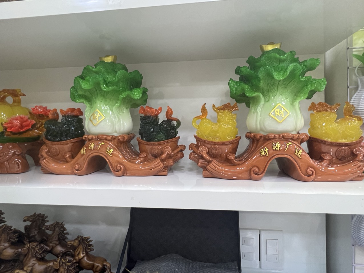 Tượng cặp tỳ hưu băp cải