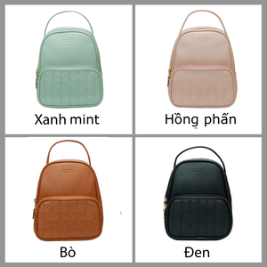 Balo nữ CNT BL75 thời trang cao cấp,năng động HỒNG PHẤN