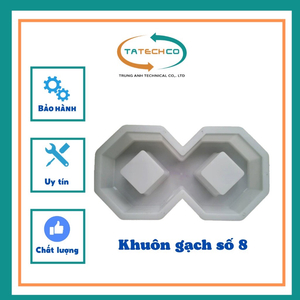 KHUÔN ĐÚC GẠCH GẠCH SỐ 8 Kích thước: 20x40x8 cm