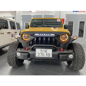 Cản Thép Trước Kiểu Bắc Mỹ Cho Jeep Wrangler Và Jeep Gladiator 2024 ( Front Bumper Jeep JL & JT)