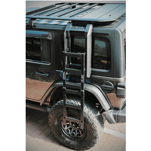 Baga Mui Giá Nóc Kèm Thang Lên Xuống Jeep Wrangler JL 2024