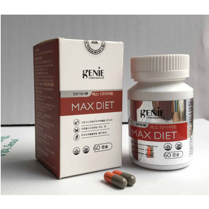 Viên Uống Giảm Cân Max Diet Genie Hàn Quốc Hộp 60 Viên dành cho cơ địa nhờn thuốc, 100% từ thiên nhiên