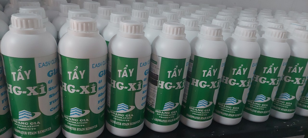 Dung dịch tẩy ố kính xe hơi HG X1 Hard Water Stain Remover for Car Glass 1000ML