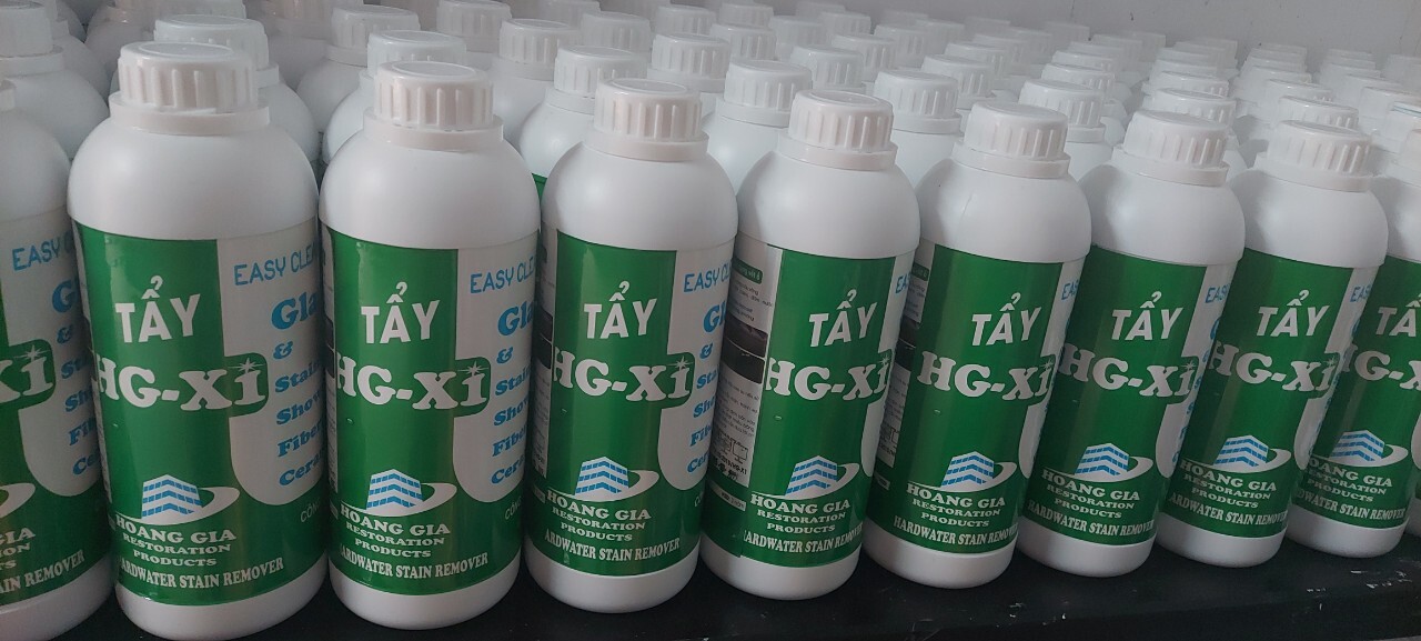 Dung dịch tẩy ố kính xe hơi HG X1 Hard Water Stain Remover for Car Glass 1000ML