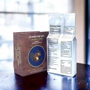 Cà phê Con Sóc Hộp Nâu 500gram