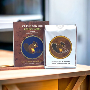 Cà phê Con Sóc Hộp Nâu 500gram