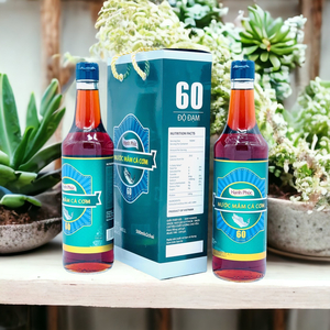 Hộp Nước Mắm Hạnh Phúc 2 Chai 500ml