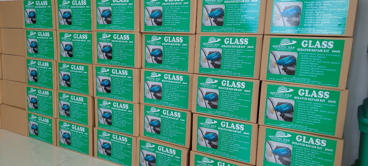 BỘ dụng cụ mài vết trầy xước nhỏ trên kính, gương loại 3inch M6 M14