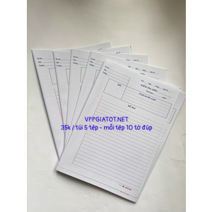 Giấy kiểm tra cấp 2,3