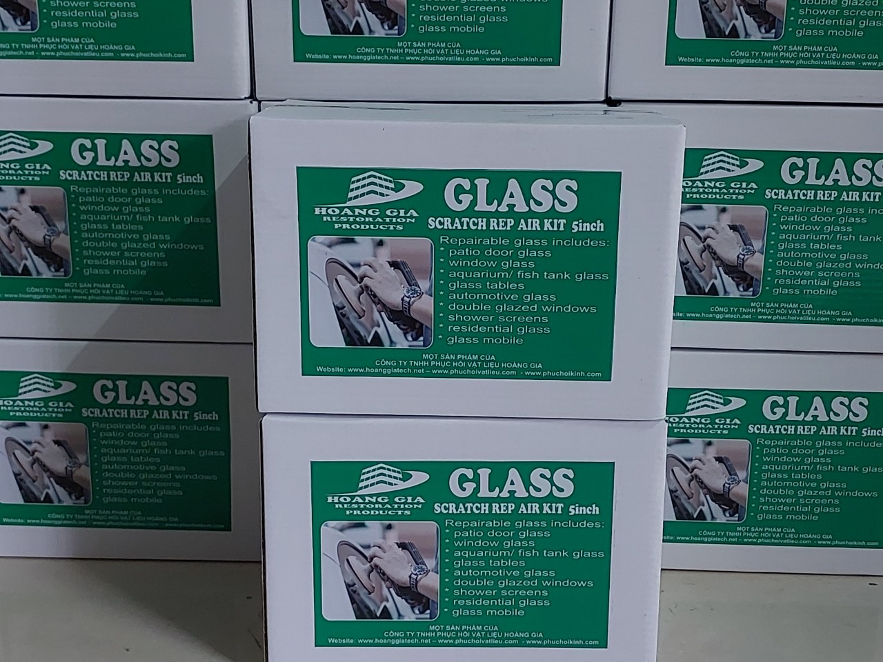 Bộ dụng cụ mài bóng vết trầy xước trên kính 5INCH M14