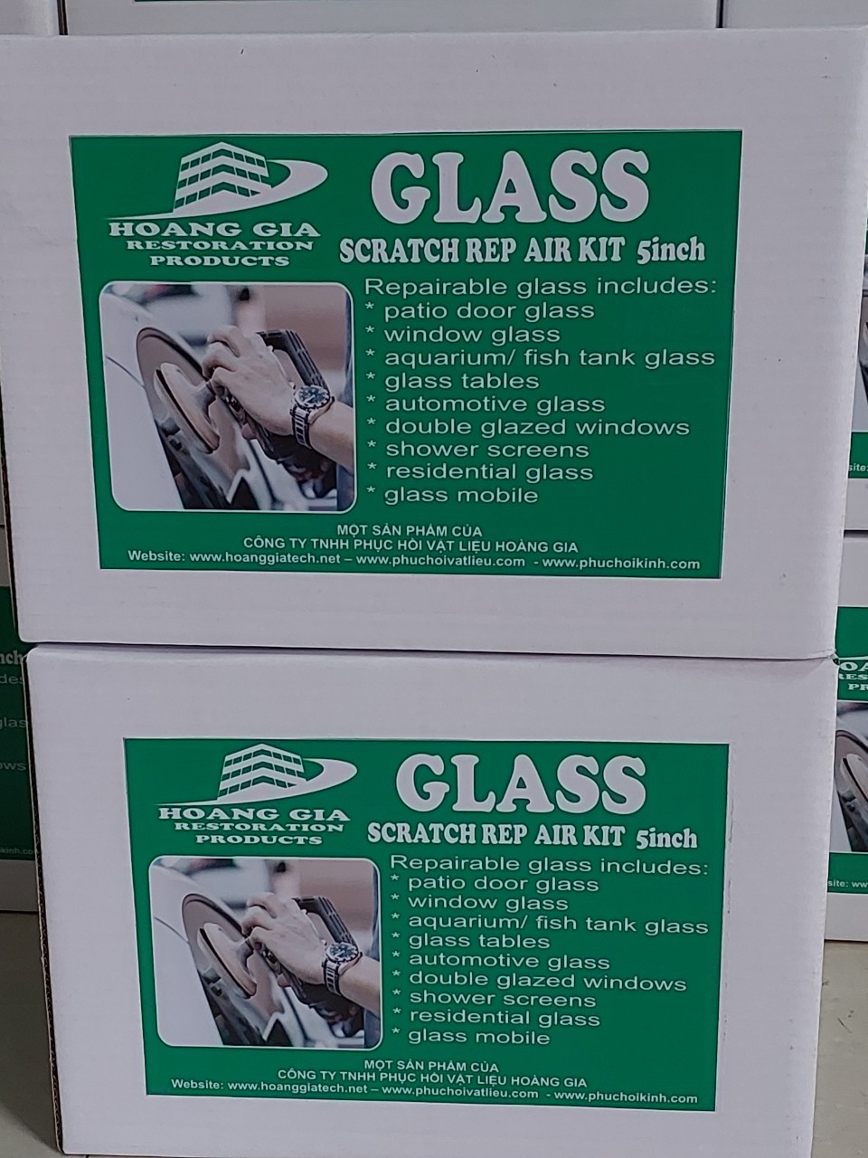 Bộ dụng cụ mài bóng vết trầy xước trên kính 5INCH M14