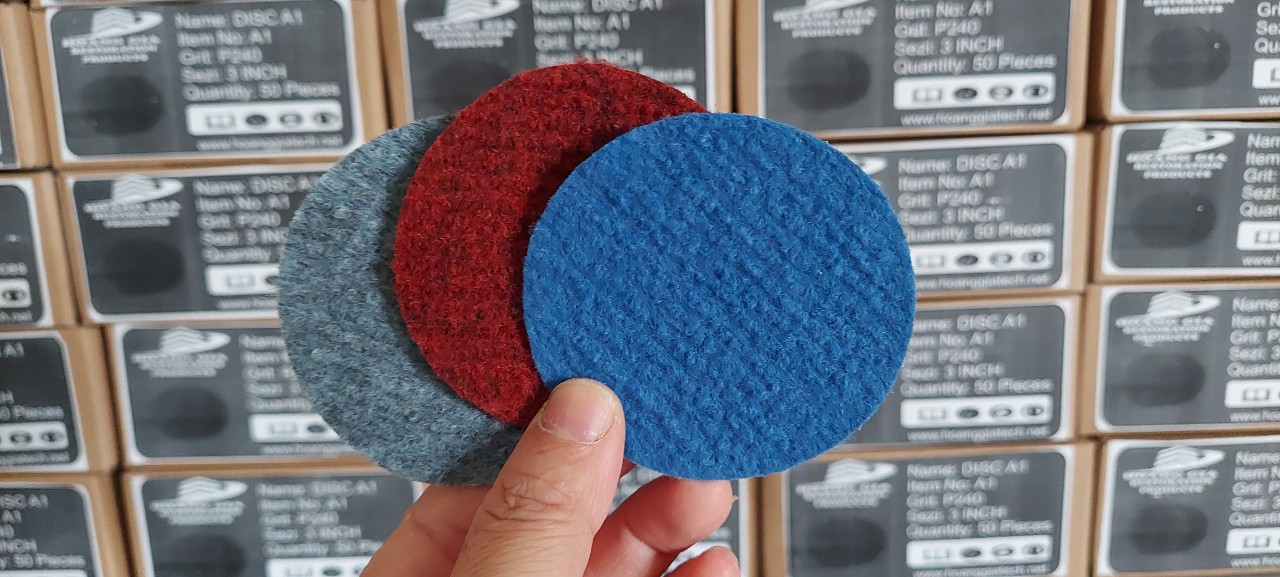 Hộp 50 Nhám mài kính trầy xước A3 3inch