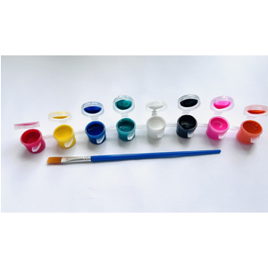 Màu nước vỉ 8 kèm cọ