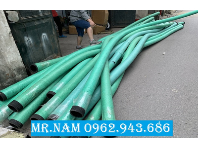 ỐNG BƠM XẢ XI MĂNG 7m TRÊN MOOC CHƠ XI MĂNG RỜI SẴN TẠI HÀ NỘI VÀ SÀI GÒN.