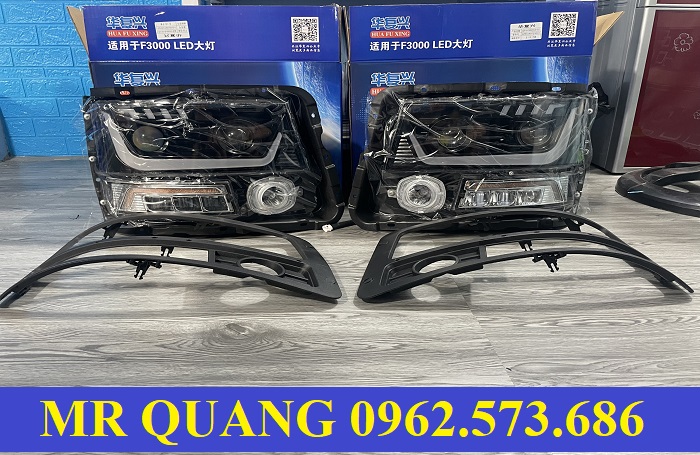 đèn pha led shacman m3000