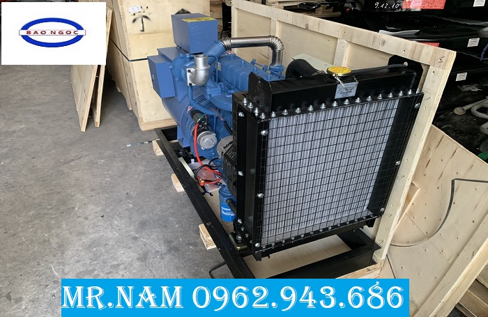 mặt trước máy phát điện 50kw