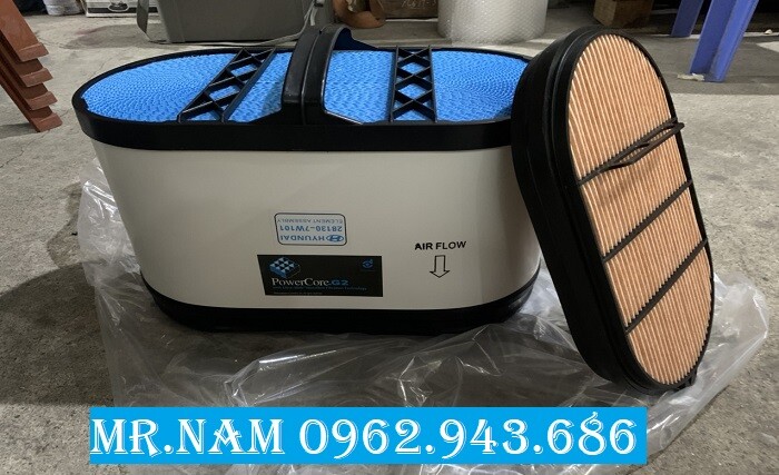 mặt dưới của quả lọc xcient