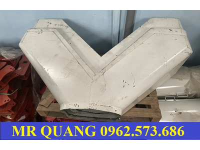 Máng chữ A xe trộn bê tông