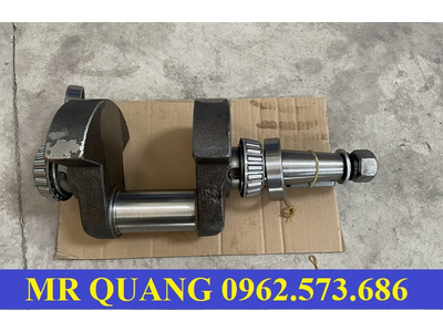 Trục cơ (trục khuỷu) máy nén khí trên mooc chở xi măng rời